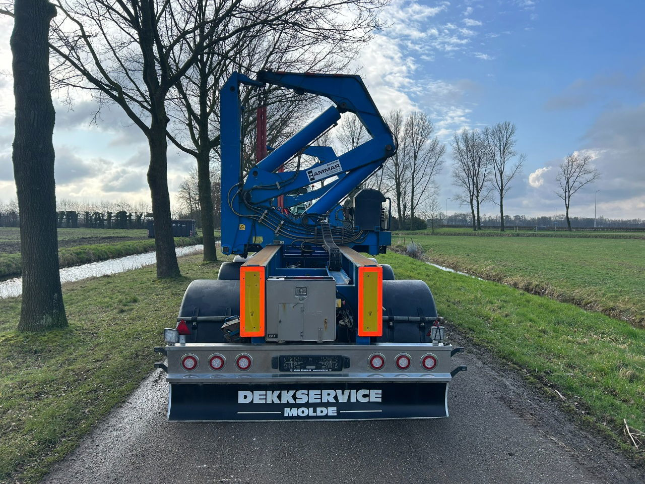 Hammar Sideloader 160 S / 20ft - 2 x 20 ft - 40 - Containers / 33 Tons lifting capacity / Remote control - Kontejnerska polprikolica/ Polprikolica z zamenljivim tovoriščem: slika 3 Hammar Sideloader 160 S / 20ft - 2 x 20 ft - 40 - Containers / 33 Tons lifting capacity / Remote control - Kontejnerska polprikolica/ Polprikolica z zamenljivim tovoriščem: slika 3