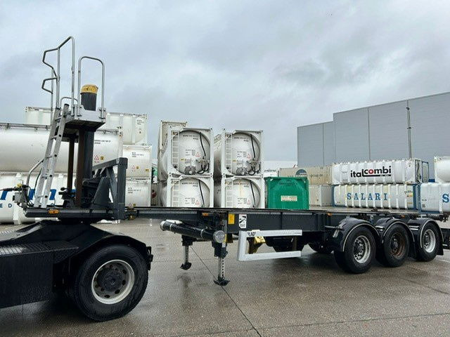 LAG LAG 30 ft Tipping chassis / Alcoa,s / bpw disc / airepipe - Kontejnerska polprikolica/ Polprikolica z zamenljivim tovoriščem: slika 3 LAG LAG 30 ft Tipping chassis / Alcoa,s / bpw disc / airepipe - Kontejnerska polprikolica/ Polprikolica z zamenljivim tovoriščem: slika 3