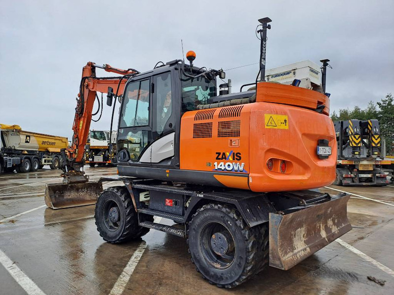 Hitachi ZX140WTB-6 (Topcon GPS+Engcon Rototilt) - Bager na kolesih: slika 2 Hitachi ZX140WTB-6 (Topcon GPS+Engcon Rototilt) - Bager na kolesih: slika 2