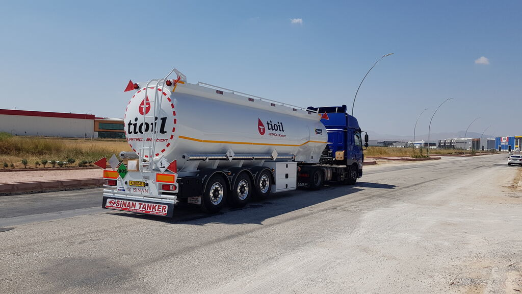 SINAN TANKER-TREYLER Aluminium, fuel tanker- Бензовоз Алюминьевый - Polprikolica cisterna: slika 5 SINAN TANKER-TREYLER Aluminium, fuel tanker- Бензовоз Алюминьевый - Polprikolica cisterna: slika 5