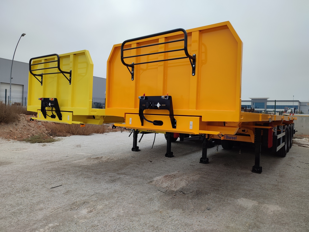 SINAN TANKER-TREYLER FlatBed - Special Platform - Polprikolica s kesonom: slika 4 SINAN TANKER-TREYLER FlatBed - Special Platform - Polprikolica s kesonom: slika 4