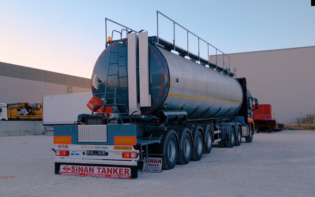 Sinan tanker Bitumen tanker 50 m3 - Polprikolica cisterna: slika 1 Sinan tanker Bitumen tanker 50 m3 - Polprikolica cisterna: slika 1