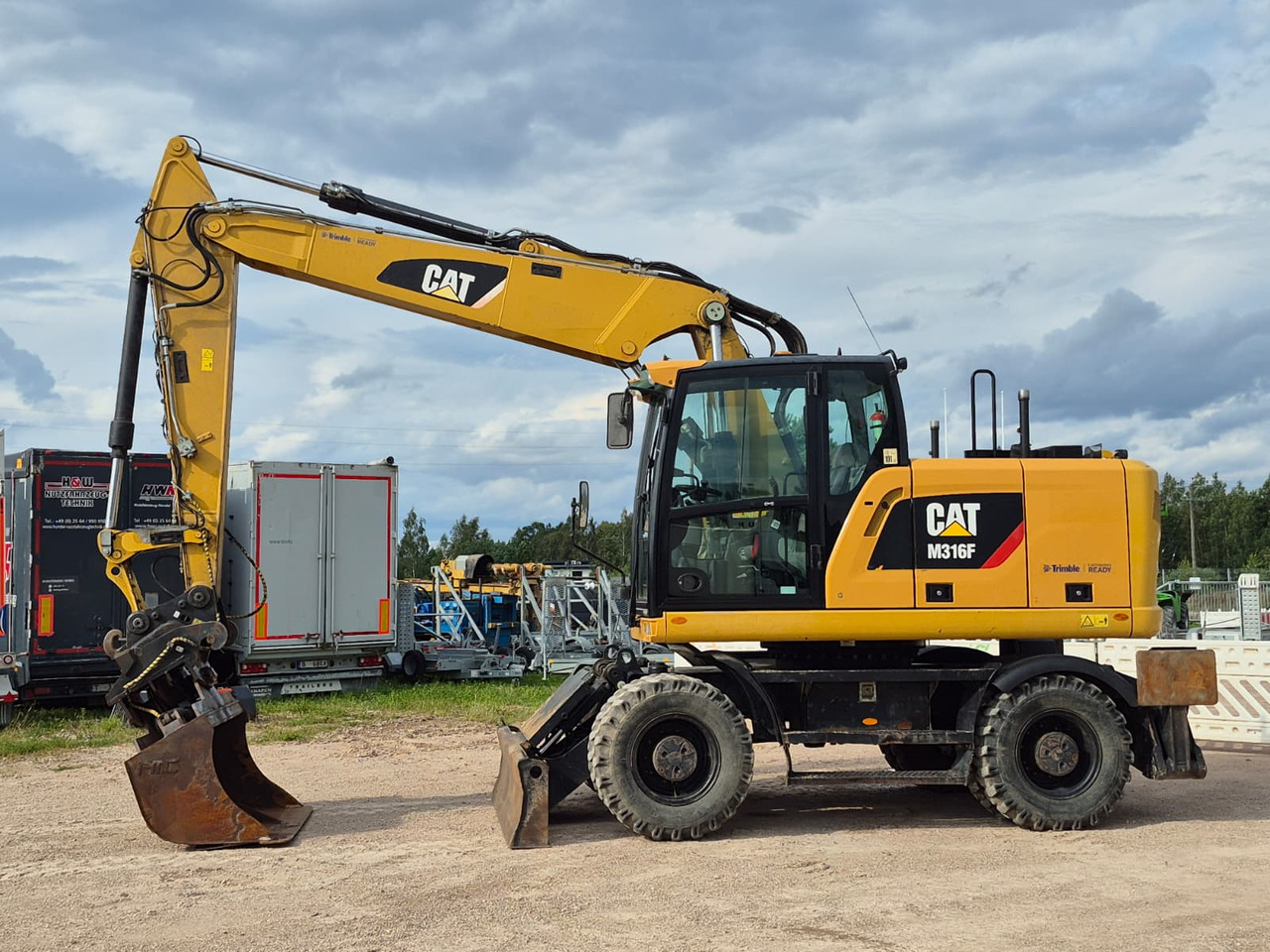 CATERPILLAR M316F EPA - Bager na kolesih: slika 1 CATERPILLAR M316F EPA - Bager na kolesih: slika 1