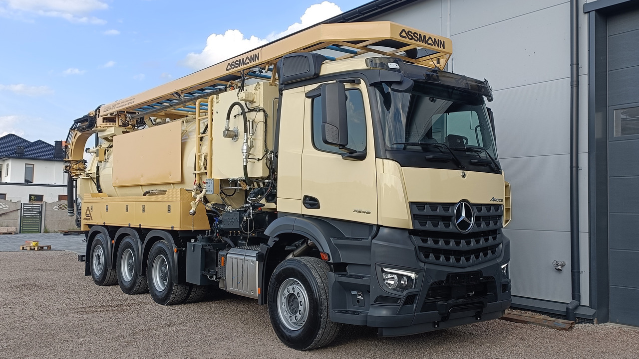 MERCEDES-BENZ AROCS ASSMANN stainless steel recykling - Vakuumski tovornjak: slika 3 MERCEDES-BENZ AROCS ASSMANN stainless steel recykling - Vakuumski tovornjak: slika 3