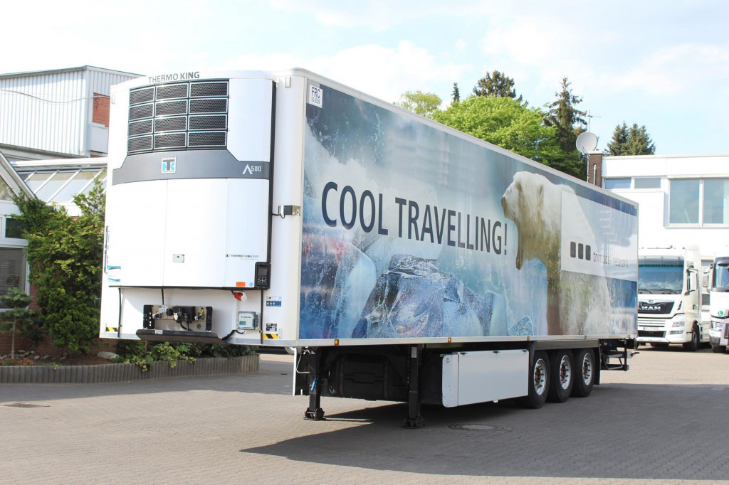 Chereau Thermo King A500 Doppelstock Blumen SAF Lift - Polprikolica hladilnik: slika 1 Chereau Thermo King A500 Doppelstock Blumen SAF Lift - Polprikolica hladilnik: slika 1