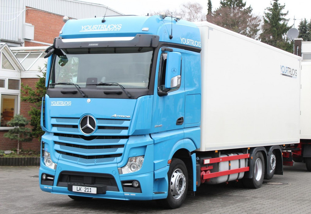 Mercedes-Benz Actros 2548 Koffer Retarder Schlafkab Kühlbox - Dostavno vozilo: slika 1 Mercedes-Benz Actros 2548 Koffer Retarder Schlafkab Kühlbox - Dostavno vozilo: slika 1