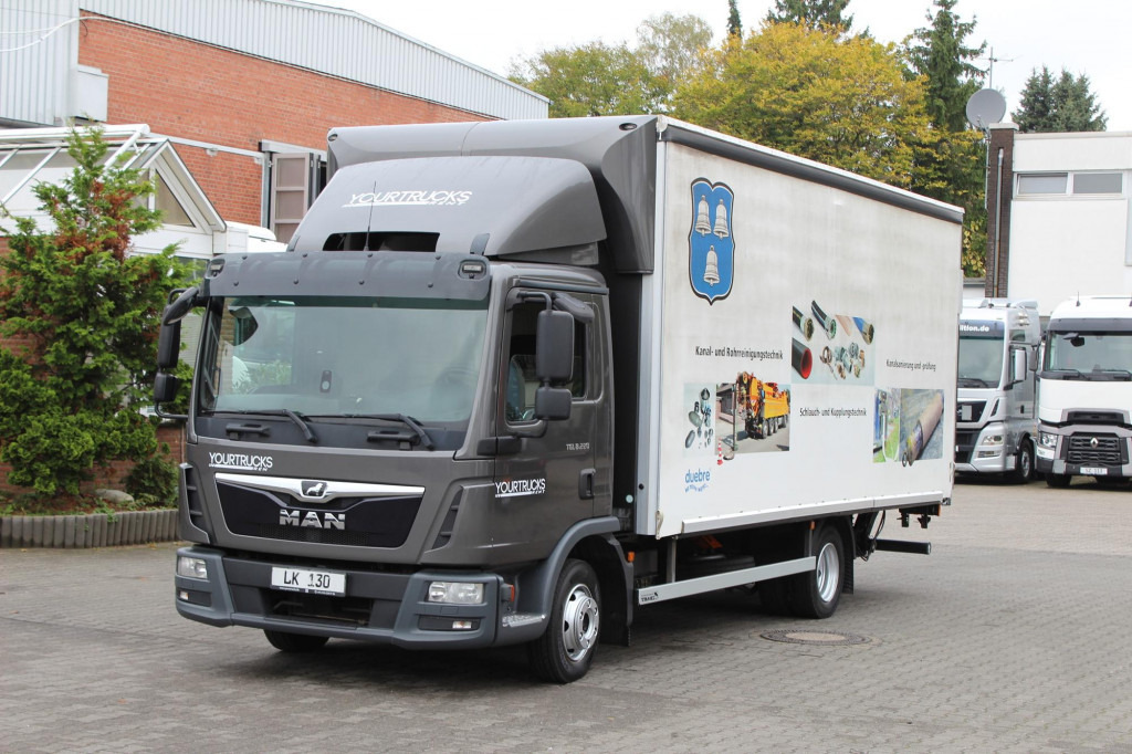 MAN TGL 8.220 Plane AHK 6,1 m Luft Klima - Tovornjak s ponjavo: slika 1 MAN TGL 8.220 Plane AHK 6,1 m Luft Klima - Tovornjak s ponjavo: slika 1