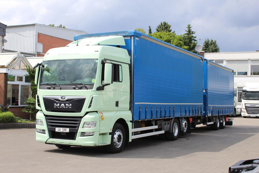 MAN TGX 26.460 Retarder Jumbo-Zug 120M3 Durchlade - Tovornjak s ponjavo: slika 1 MAN TGX 26.460 Retarder Jumbo-Zug 120M3 Durchlade - Tovornjak s ponjavo: slika 1