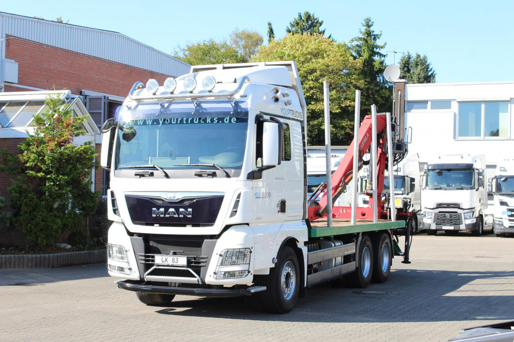 MAN TGX 33.560 D38Motor 6x4 Intarder KESLA-Holzkran - Tovornjak za prevoz lesa, Tovornjak z dvigalom: slika 1 MAN TGX 33.560 D38Motor 6x4 Intarder KESLA-Holzkran - Tovornjak za prevoz lesa, Tovornjak z dvigalom: slika 1