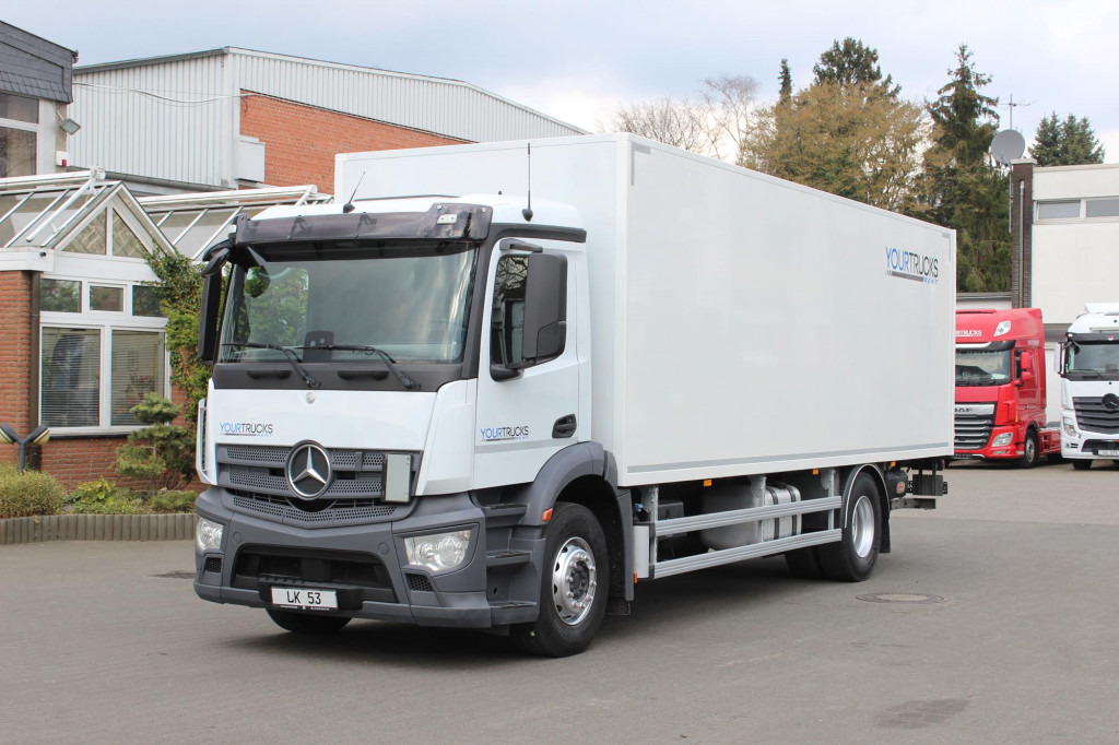 Mercedes-Benz Antos 1830 E6 Koffer 7,7m LBW S.Tür ACC LDW - Tovornjak zabojnik: slika 1 Mercedes-Benz Antos 1830 E6 Koffer 7,7m LBW S.Tür ACC LDW - Tovornjak zabojnik: slika 1