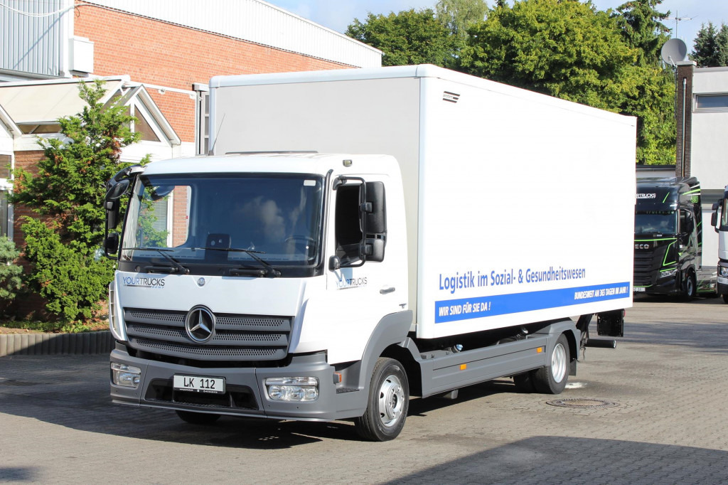 Mercedes-Benz Atego 818 E6 Koffer 6m Klima LDW Schalter LBW - Dostavno vozilo z zabojnikom: slika 1 Mercedes-Benz Atego 818 E6 Koffer 6m Klima LDW Schalter LBW - Dostavno vozilo z zabojnikom: slika 1