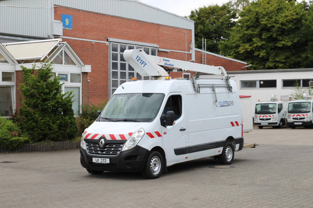 Renault Master France-Elevateur 121 FT 12m Klima AHK - Dvižna ploščad montirana na tovornjak: slika 1 Renault Master France-Elevateur 121 FT 12m Klima AHK - Dvižna ploščad montirana na tovornjak: slika 1