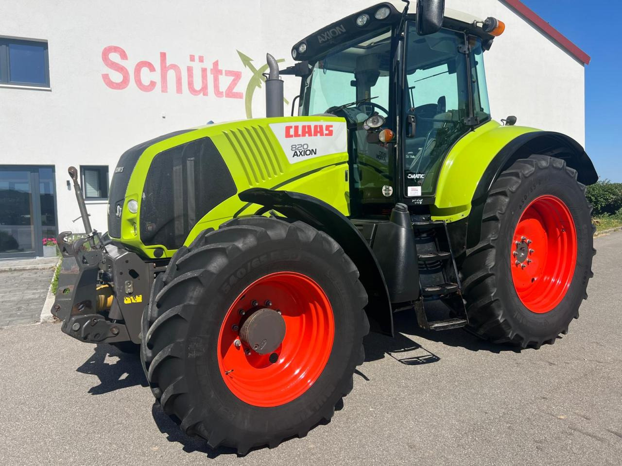 CLAAS Axion 820 CMATIC, FZW, FKH, TOP - Traktor: slika 1 CLAAS Axion 820 CMATIC, FZW, FKH, TOP - Traktor: slika 1