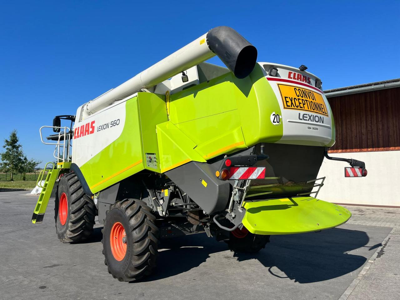 CLAAS Lexion 550, 3D, SW V750, Baujahr 2009 - Kombajn harvester: slika 4 CLAAS Lexion 550, 3D, SW V750, Baujahr 2009 - Kombajn harvester: slika 4