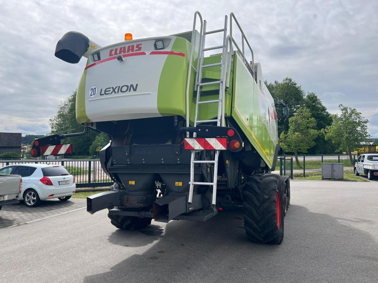 CLAAS Lexion 580 Terra Trac - Kombajn harvester: slika 4 CLAAS Lexion 580 Terra Trac - Kombajn harvester: slika 4