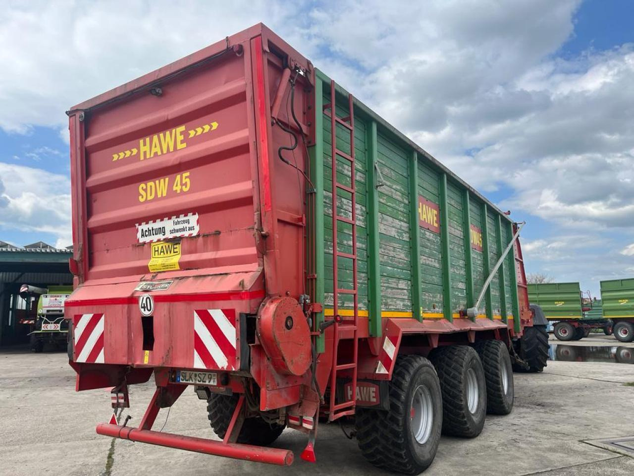 HAWE Tridem SDW 45T, Silagewagen - Kmetijska kiper prikolica/ Demper: slika 3 HAWE Tridem SDW 45T, Silagewagen - Kmetijska kiper prikolica/ Demper: slika 3