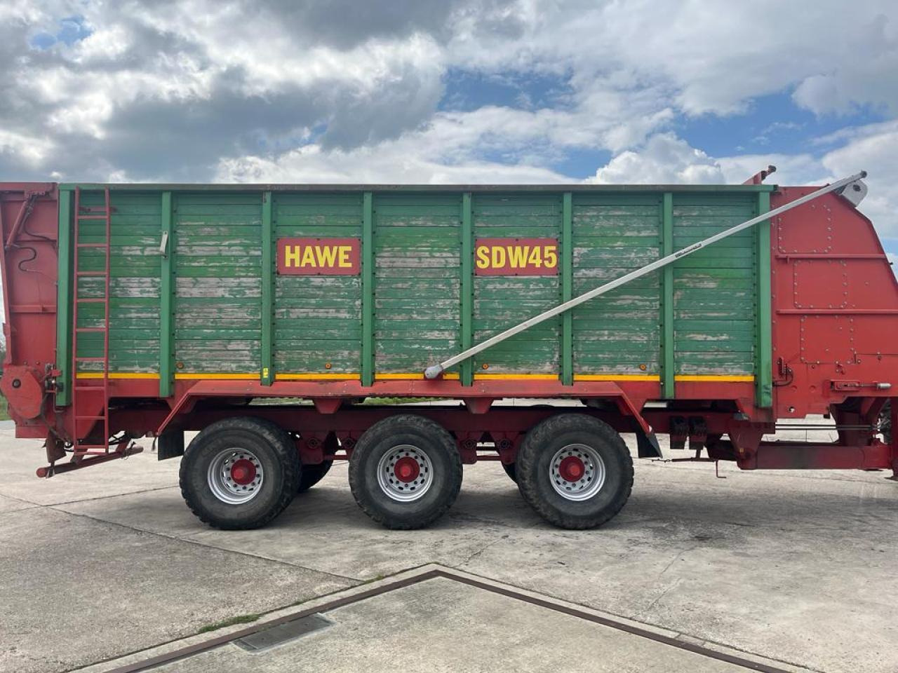 HAWE Tridem SDW 45T, Silagewagen - Kmetijska kiper prikolica/ Demper: slika 2 HAWE Tridem SDW 45T, Silagewagen - Kmetijska kiper prikolica/ Demper: slika 2