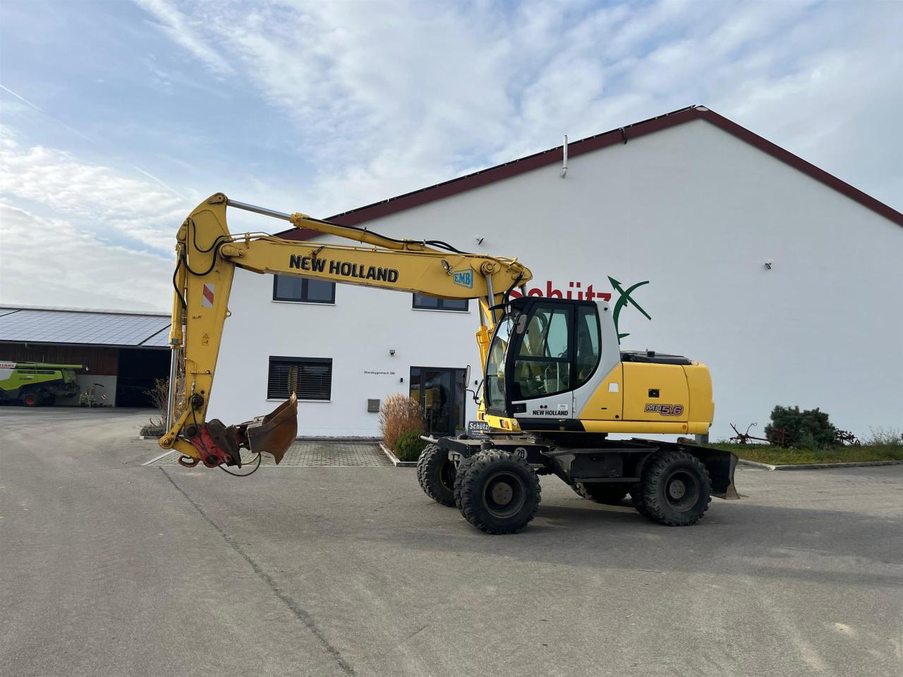 New Holland MH 5.6 inkl. Grabenlöffel, Tieflöffel - Bager na kolesih: slika 3 New Holland MH 5.6 inkl. Grabenlöffel, Tieflöffel - Bager na kolesih: slika 3