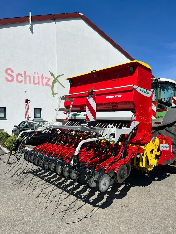 Pöttinger Vitasem 302 ADD + Pöttinger Lion 303.12 WG, Kombi - Sejalni kombajn: slika 1 Pöttinger Vitasem 302 ADD + Pöttinger Lion 303.12 WG, Kombi - Sejalni kombajn: slika 1