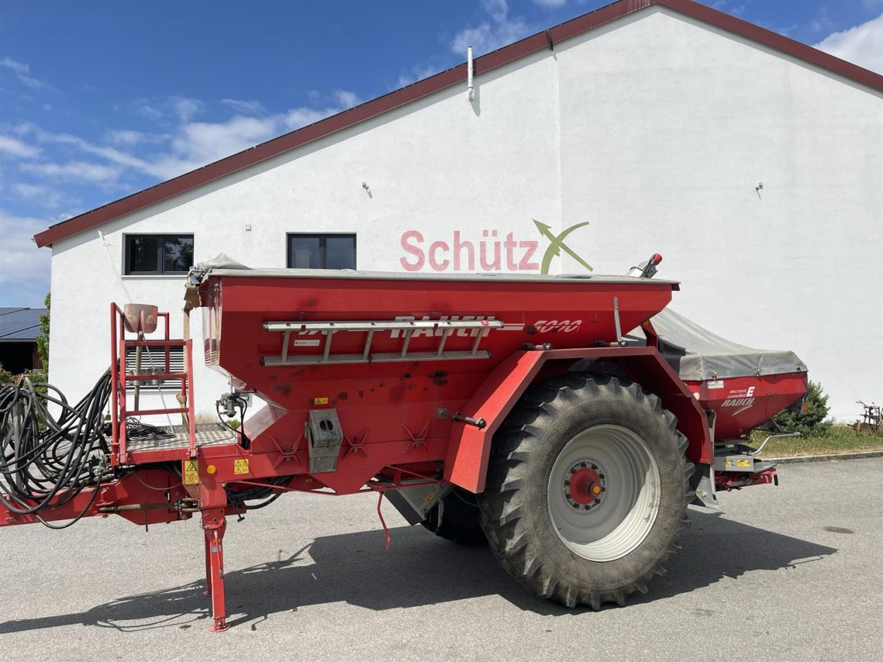 Rauch TWS 5000 Düngerwagen mit Lenkung und Streuer Axera H-EMC - Trosilnik gnojila: slika 2 Rauch TWS 5000 Düngerwagen mit Lenkung und Streuer Axera H-EMC - Trosilnik gnojila: slika 2