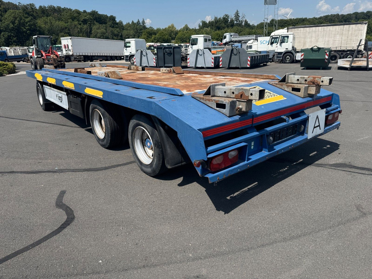 Fliegl TPS 240 3- Achs Kombi Anhänger - Blattfederung- - Abrol/ Samonakladalec prikolica: slika 3 Fliegl TPS 240 3- Achs Kombi Anhänger - Blattfederung- - Abrol/ Samonakladalec prikolica: slika 3