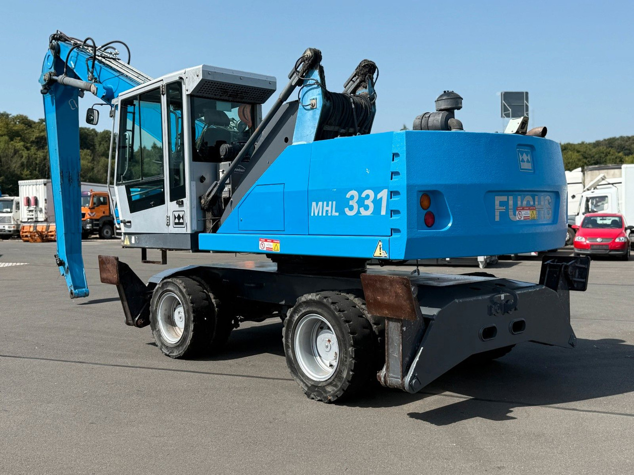 Fuchs MHL 331 - Bager na kolesih: slika 1 Fuchs MHL 331 - Bager na kolesih: slika 1