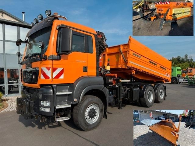 MAN TGS 28.400 6x4-4 BL Kipper / Kran / Winterdienst - Tovornjak prekucnik, Tovornjak z dvigalom: slika 1 MAN TGS 28.400 6x4-4 BL Kipper / Kran / Winterdienst - Tovornjak prekucnik, Tovornjak z dvigalom: slika 1
