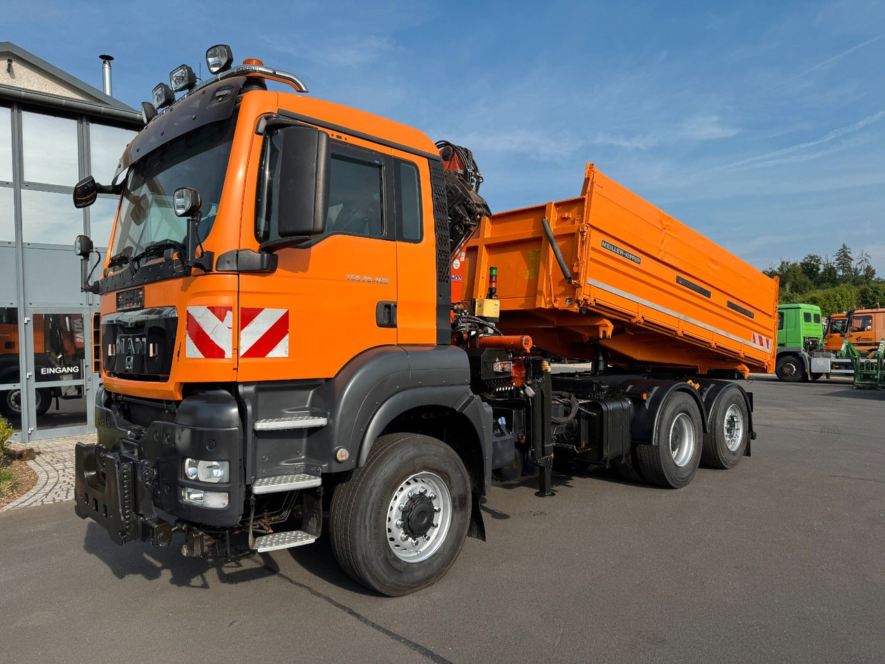 MAN TGS 28.400 6x4-4 BL Kipper / Kran / Winterdienst - Tovornjak prekucnik, Tovornjak z dvigalom: slika 1 MAN TGS 28.400 6x4-4 BL Kipper / Kran / Winterdienst - Tovornjak prekucnik, Tovornjak z dvigalom: slika 1