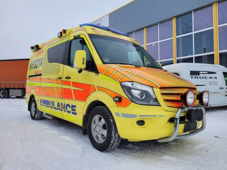 MERCEDES – BENZ SPRINTER 3.0D AMBULANCE (TAMLANS) KLIMA, 11.2016, EURO 6 - Reševalno vozilo: slika 1 MERCEDES – BENZ SPRINTER 3.0D AMBULANCE (TAMLANS) KLIMA, 11.2016, EURO 6 - Reševalno vozilo: slika 1