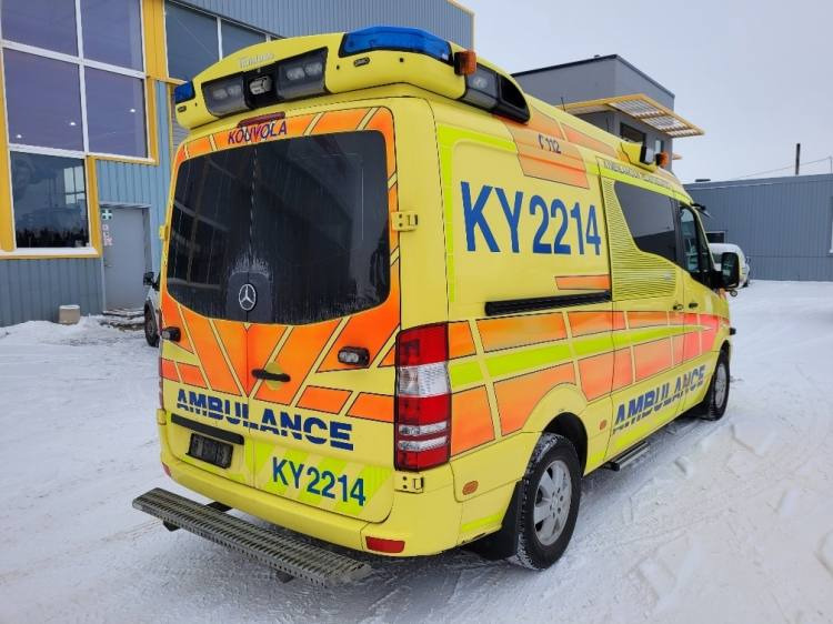 MERCEDES – BENZ SPRINTER AMBULANCE (TAMLANS) KLIMA, 11.2016, EURO 6 - Reševalno vozilo: slika 4 MERCEDES – BENZ SPRINTER AMBULANCE (TAMLANS) KLIMA, 11.2016, EURO 6 - Reševalno vozilo: slika 4