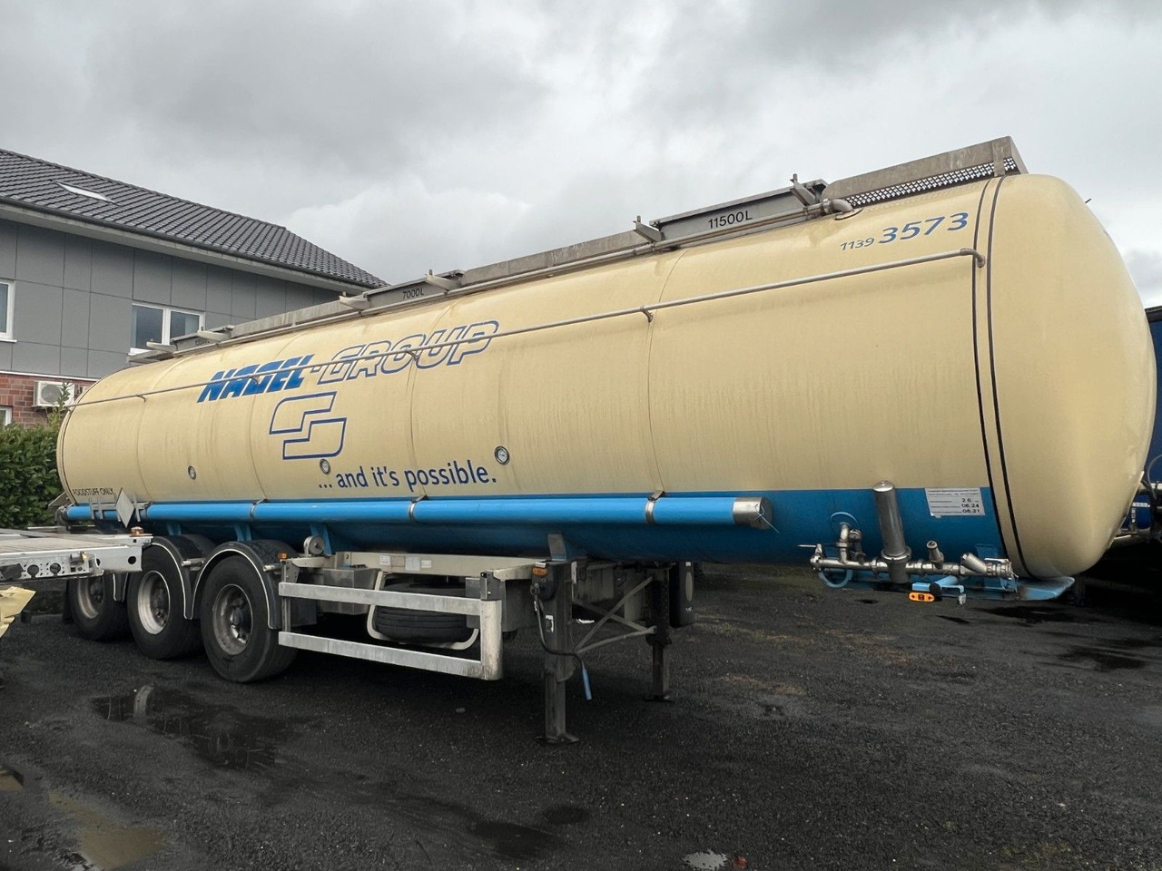 Lag 32.000 l Lebensmitteltank, 3 Kammern, ADR - Polprikolica cisterna: slika 2 Lag 32.000 l Lebensmitteltank, 3 Kammern, ADR - Polprikolica cisterna: slika 2