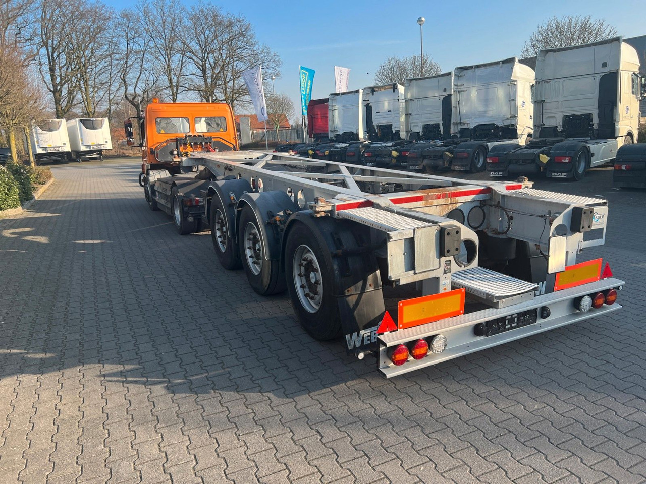 Web Trailer COS-24 AFR, 20ft Chassis Web Trailer COS-24 AFR, 20ft Chassis - Kontejnerska polprikolica/ Polprikolica z zamenljivim tovoriščem: slika 5 Web Trailer COS-24 AFR, 20ft Chassis Web Trailer COS-24 AFR, 20ft Chassis - Kontejnerska polprikolica/ Polprikolica z zamenljivim tovoriščem: slika 5