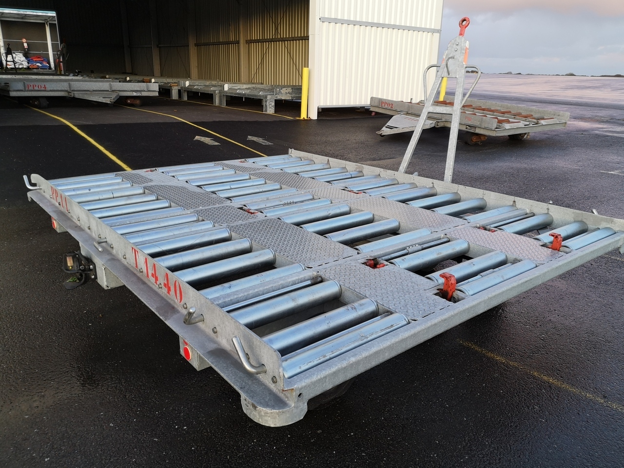 Miloco Cargo Pallet Dollies - Letališka oprema: slika 1 Miloco Cargo Pallet Dollies - Letališka oprema: slika 1