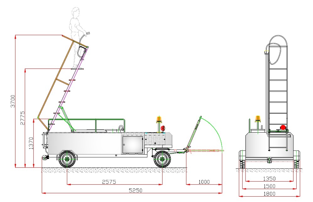 Water Trailer DENGE TW-1200 - Letališka oprema: slika 3 Water Trailer DENGE TW-1200 - Letališka oprema: slika 3