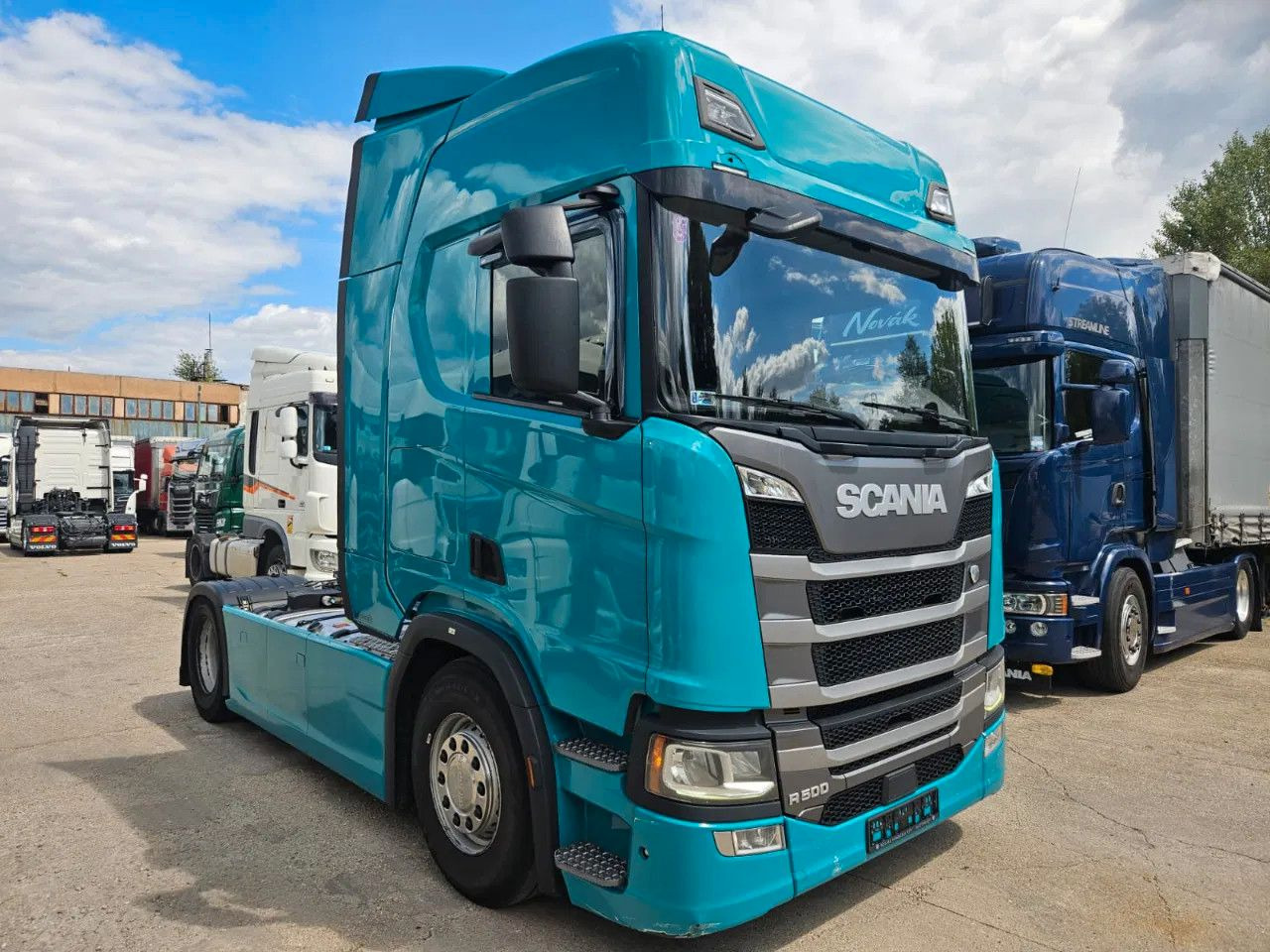 Scania R500 Standard-Turquoise-Standklima-Big NAVI-Hydr - Vlačilec: slika 2 Scania R500 Standard-Turquoise-Standklima-Big NAVI-Hydr - Vlačilec: slika 2