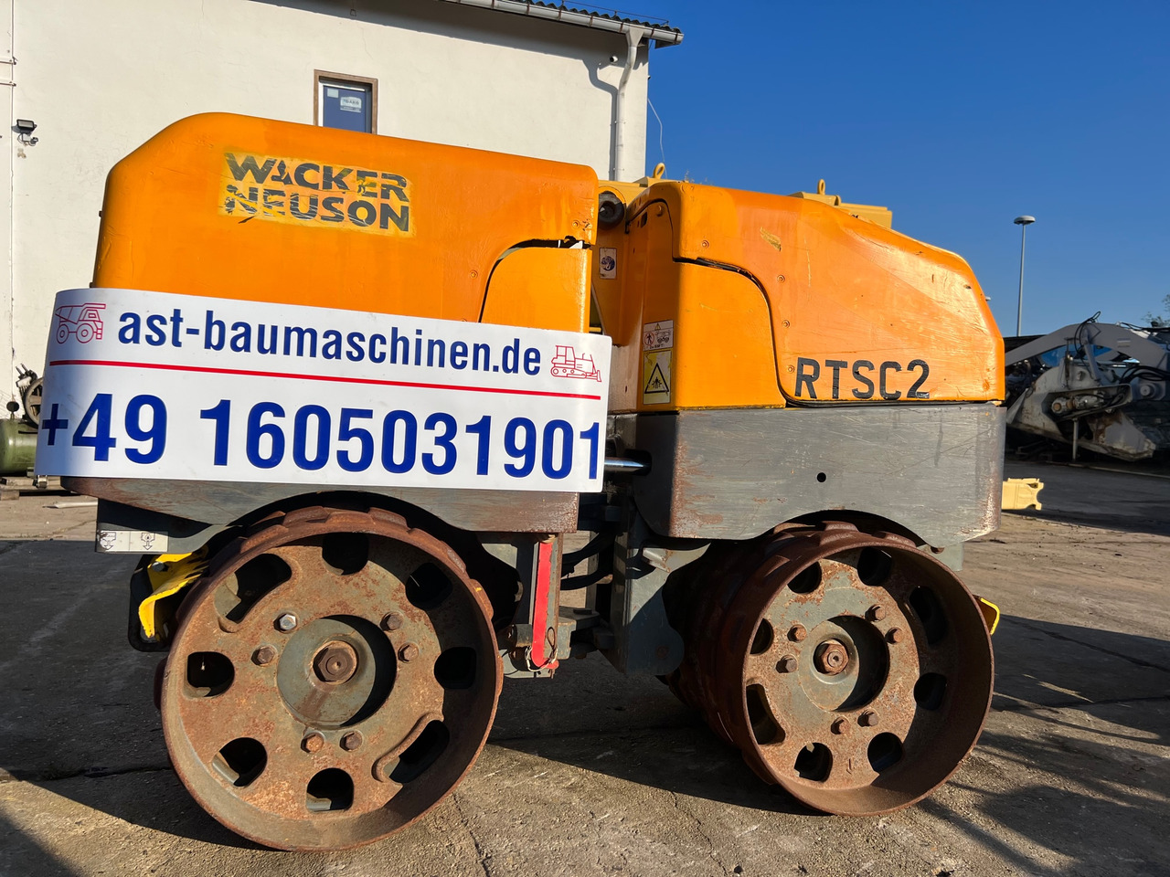 WACKER NEUSON RT82-SC 2 - Mini valjar: slika 1 WACKER NEUSON RT82-SC 2 - Mini valjar: slika 1