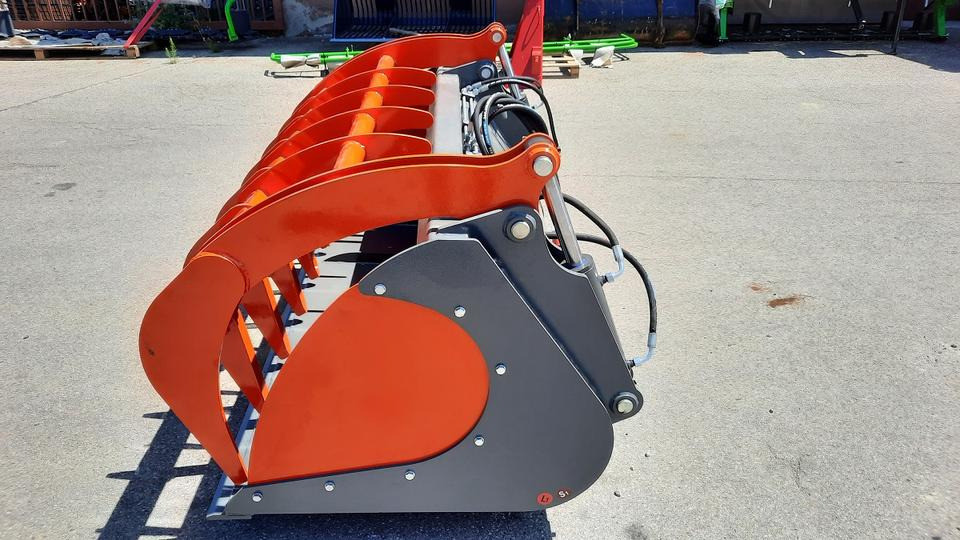 Greifschaufel 1,8m Euro Frontlader Weideman Hoflader Schaufel - Oprema za silos: slika 2 Greifschaufel 1,8m Euro Frontlader Weideman Hoflader Schaufel - Oprema za silos: slika 2