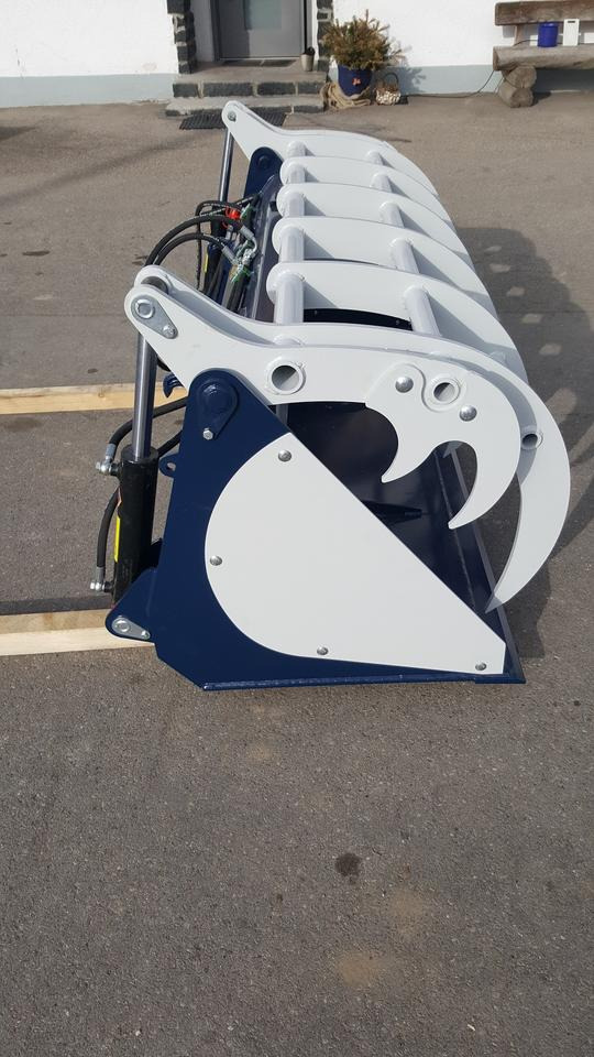 Greifschaufel 2,2m Euro Frontlader Kramer Volvo Radlader Cat - Žlica za nakladalnik: slika 2 Greifschaufel 2,2m Euro Frontlader Kramer Volvo Radlader Cat - Žlica za nakladalnik: slika 2