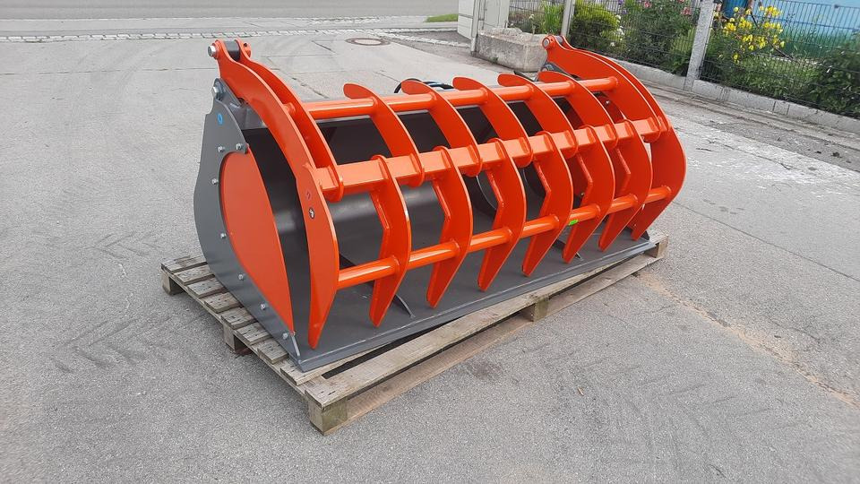 Greifschaufel 2m Euro Frontlader Weideman Hoflader Schaufel - Oprema za silos: slika 1 Greifschaufel 2m Euro Frontlader Weideman Hoflader Schaufel - Oprema za silos: slika 1