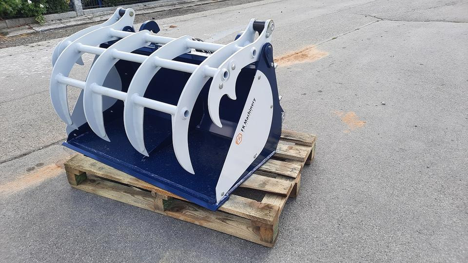 Greifschaufel mini Krokodilgebiss Euro Hoflader Weidemann Giant - Oprema za silos: slika 2 Greifschaufel mini Krokodilgebiss Euro Hoflader Weidemann Giant - Oprema za silos: slika 2