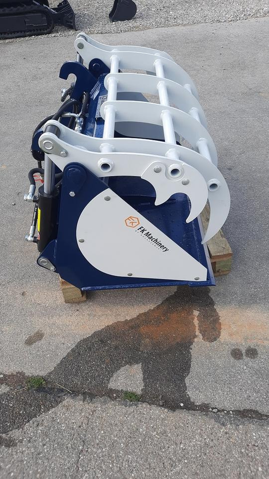 Greifschaufel mini Krokodilgebiss Euro Hoflader Weidemann Giant - Oprema za silos: slika 5 Greifschaufel mini Krokodilgebiss Euro Hoflader Weidemann Giant - Oprema za silos: slika 5