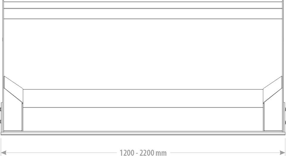 Hochkippschaufel Frontladerschaufel Schaufel Euro Fendt - Žlica za nakladalnik: slika 4 Hochkippschaufel Frontladerschaufel Schaufel Euro Fendt - Žlica za nakladalnik: slika 4