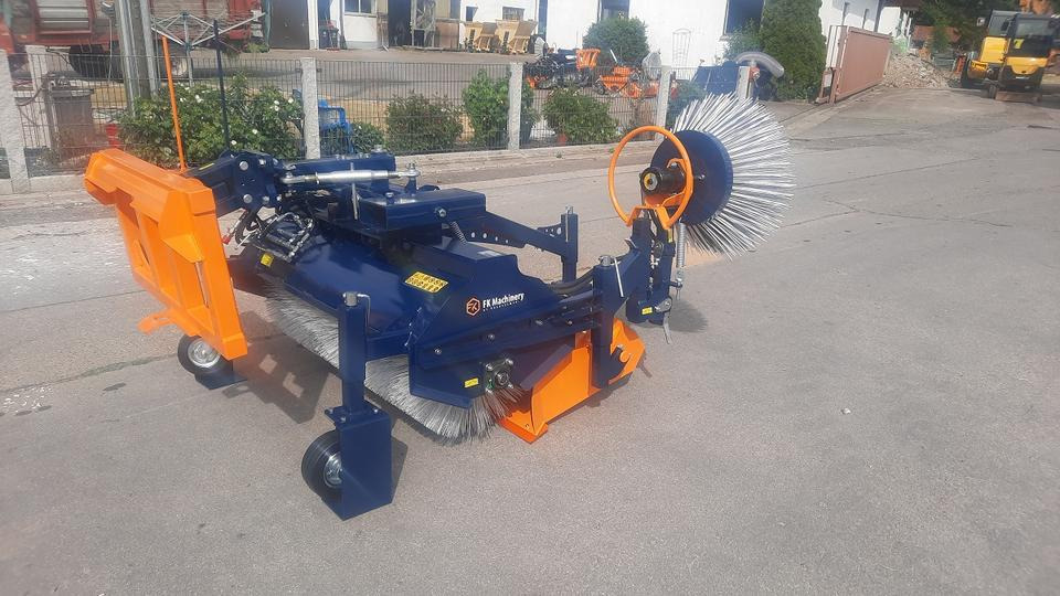 Kehrmaschine 1,2m Schlepper Radlader Hoflader Weidemann Euro - Metla: slika 4 Kehrmaschine 1,2m Schlepper Radlader Hoflader Weidemann Euro - Metla: slika 4