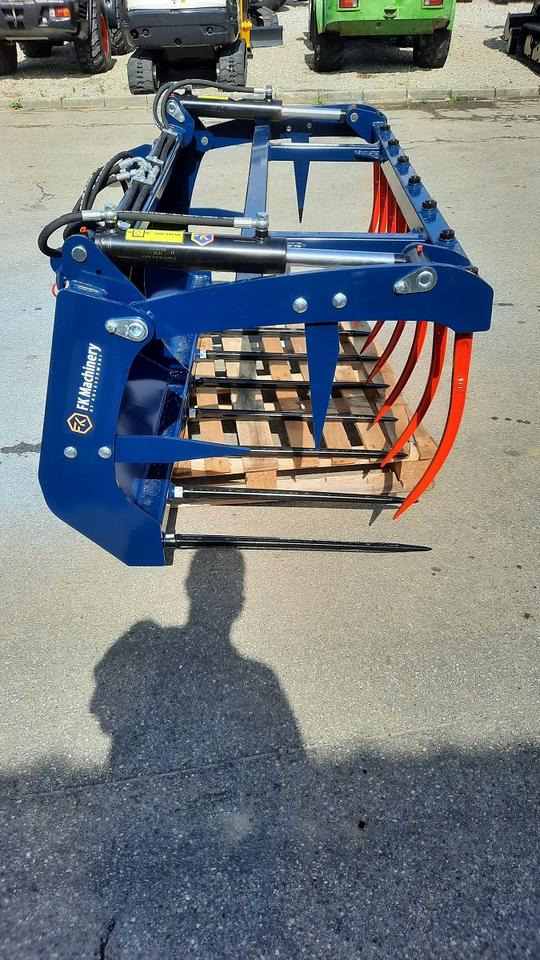 Krokodilgebiss Greifschaufel Frontlader Weidemann Hoflader Euro - Oprema za silos: slika 3 Krokodilgebiss Greifschaufel Frontlader Weidemann Hoflader Euro - Oprema za silos: slika 3