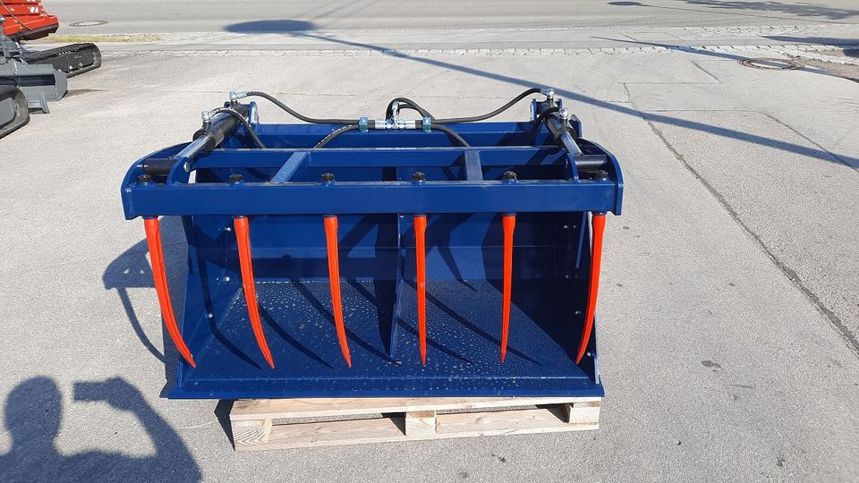 Krokodilschaufel Greifschaufel Weidemann Frontlader Hoflader Euro - Oprema za silos: slika 2 Krokodilschaufel Greifschaufel Weidemann Frontlader Hoflader Euro - Oprema za silos: slika 2