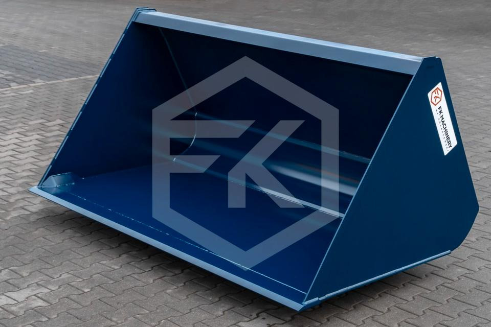 Leichtgutschaufel 1,4m bis 2,4m Volumenschaufel Euro Schaufel CNH - Žlica za nakladalnik: slika 3 Leichtgutschaufel 1,4m bis 2,4m Volumenschaufel Euro Schaufel CNH - Žlica za nakladalnik: slika 3