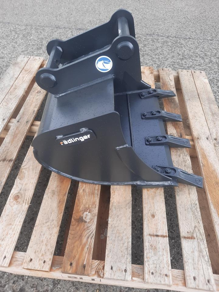 Rädlinger Tieflöffel 60 cm MS 01 Minibagger Bagger Lehnhoff - Žlica za bager: slika 1 Rädlinger Tieflöffel 60 cm MS 01 Minibagger Bagger Lehnhoff - Žlica za bager: slika 1