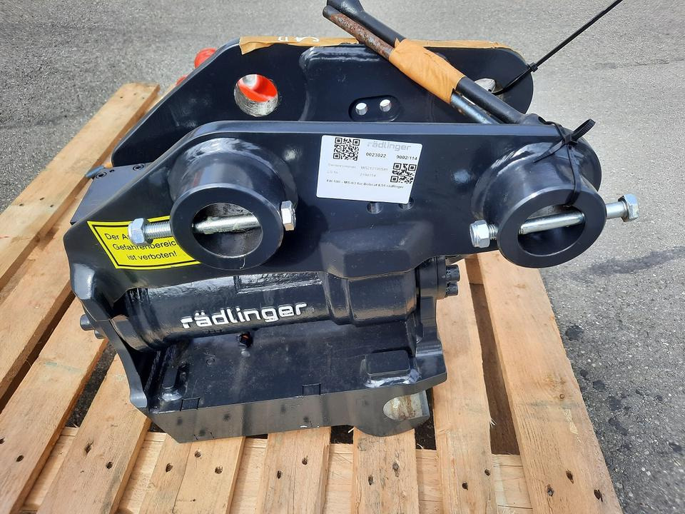 Rädlinger Tilt 3,5 - 6to Powertilt Minibagger Schwenkmotor Bobcat - Tiltrotator za Mini bager: slika 1 Rädlinger Tilt 3,5 - 6to Powertilt Minibagger Schwenkmotor Bobcat - Tiltrotator za Mini bager: slika 1