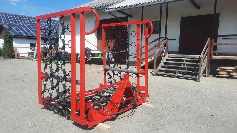 Nov Veriga brana Wiesenegge 6 - 8m Wiesenstriegel Wiesenschleppe Traktor Egge: slika 10