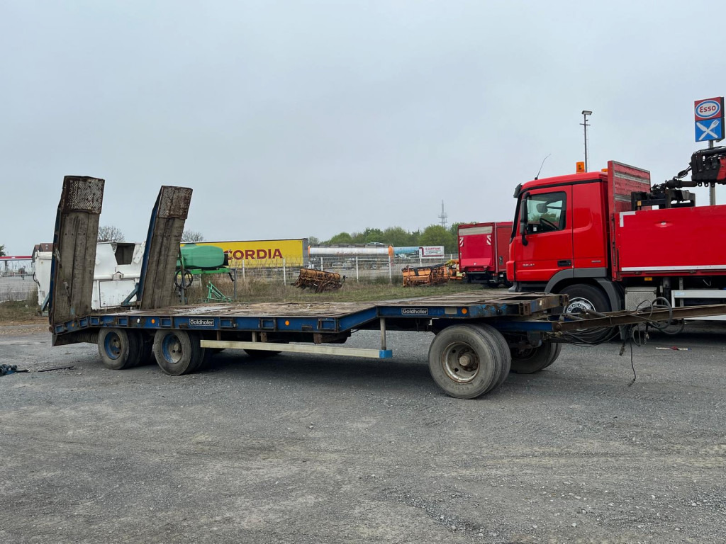GOLDHOFER GOLDHOFER Tieflader Tiefladeranhänger TU 3-24/80 Rampen - Nizko noseča prikolica: slika 2 GOLDHOFER GOLDHOFER Tieflader Tiefladeranhänger TU 3-24/80 Rampen - Nizko noseča prikolica: slika 2
